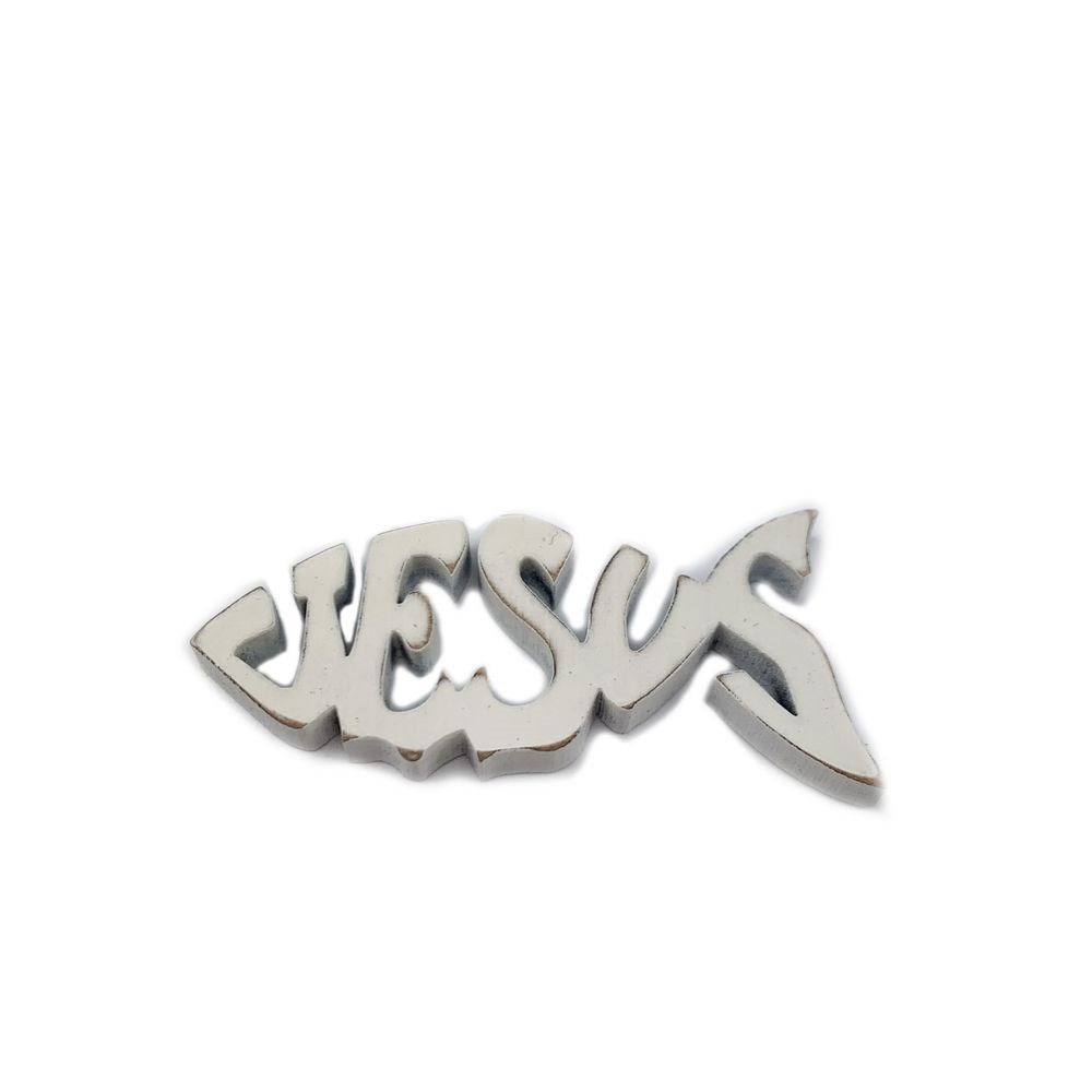 Декоративний дерев'яний магніт "Jesus"