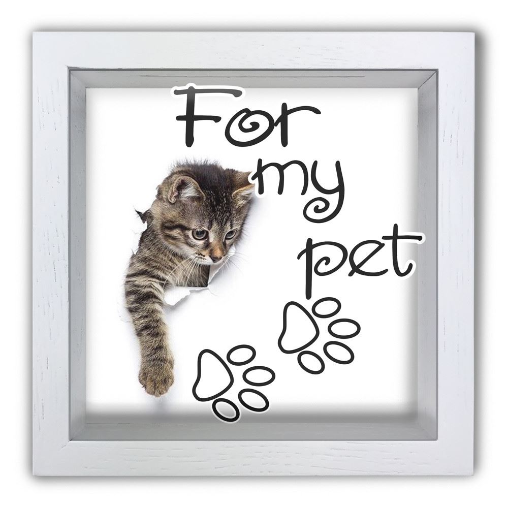 Деревянная копилка 20 20 см "For my pet"