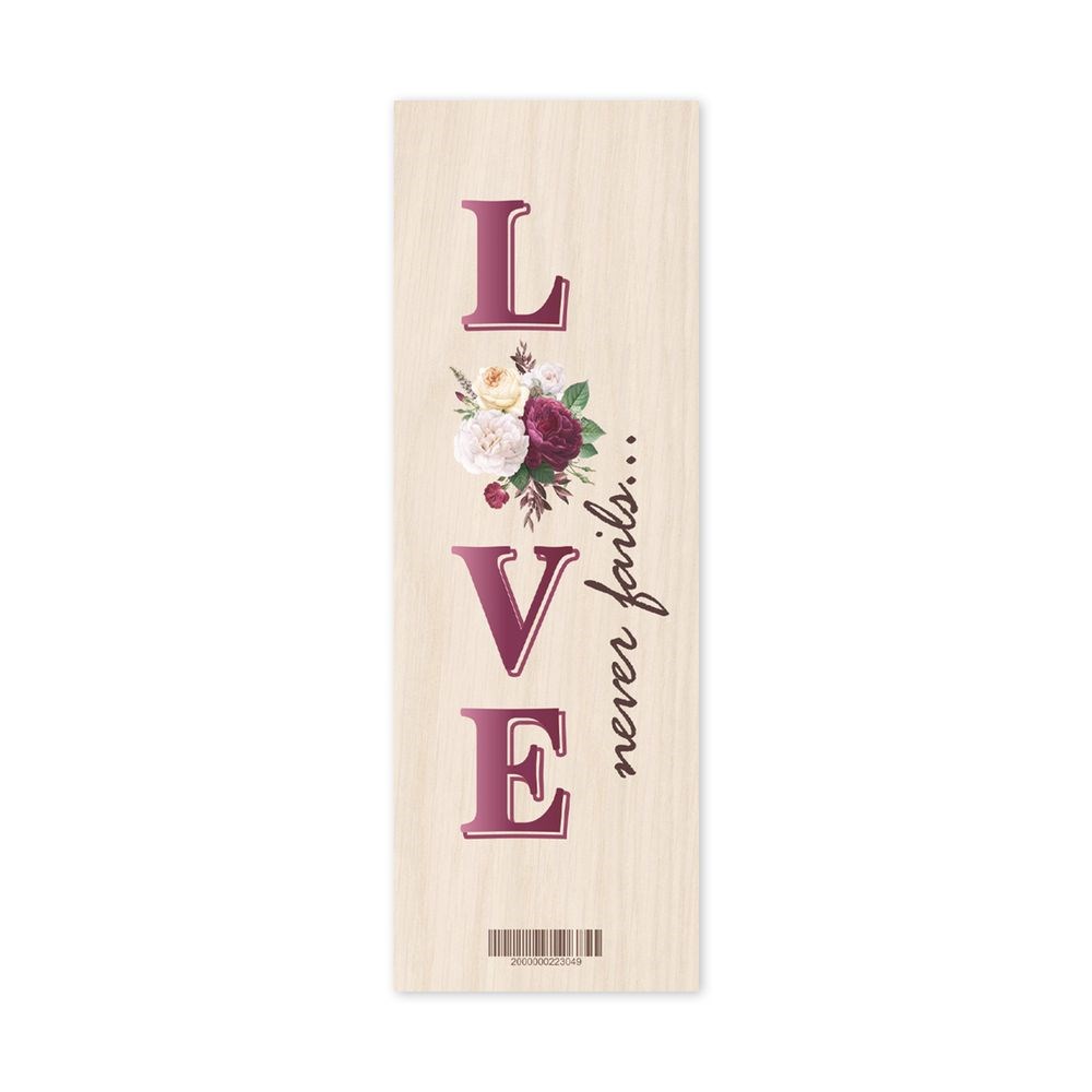 Закладка для книги одностороння "Love"