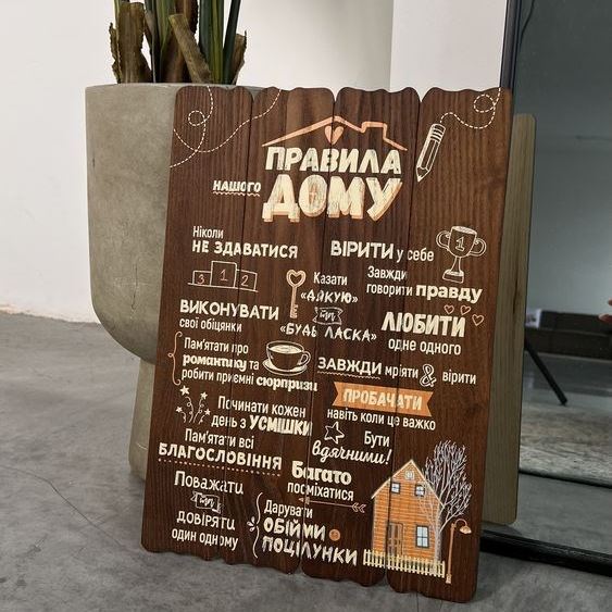 Замовляйте Таблички за найкращою ціною в магазині Decor & Home