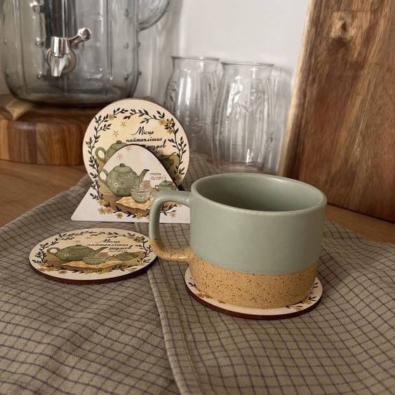 Замовляйте Чашки, костери за найкращою ціною в магазині Decor & Home
